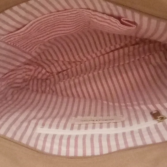 America & Beyond Large Embellished Beach Tote/ - Picture 6 of 8